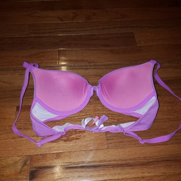 VS VICTORIA'S SECRET PINK 34A Push Up Bra Purple - Picture 3 of 8